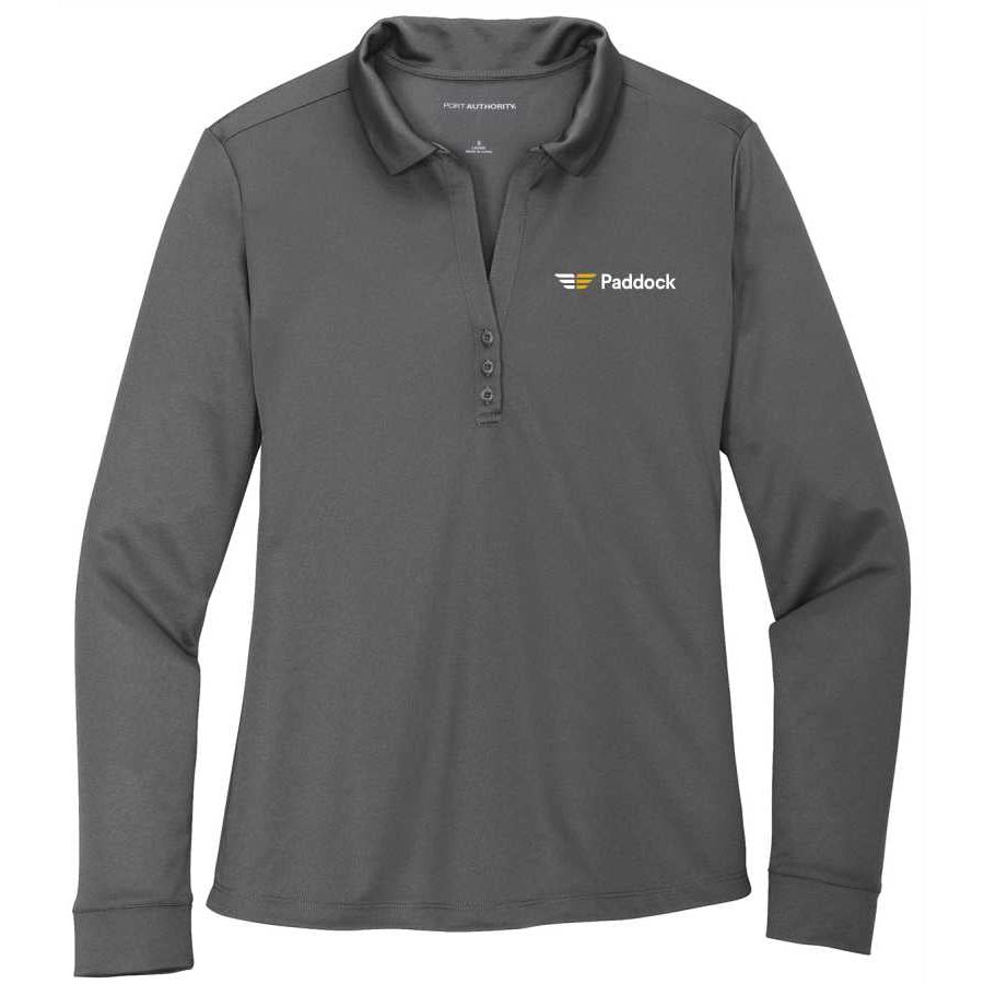 Port Authority Women's Silk Touch Performance Long Sleeve Polo