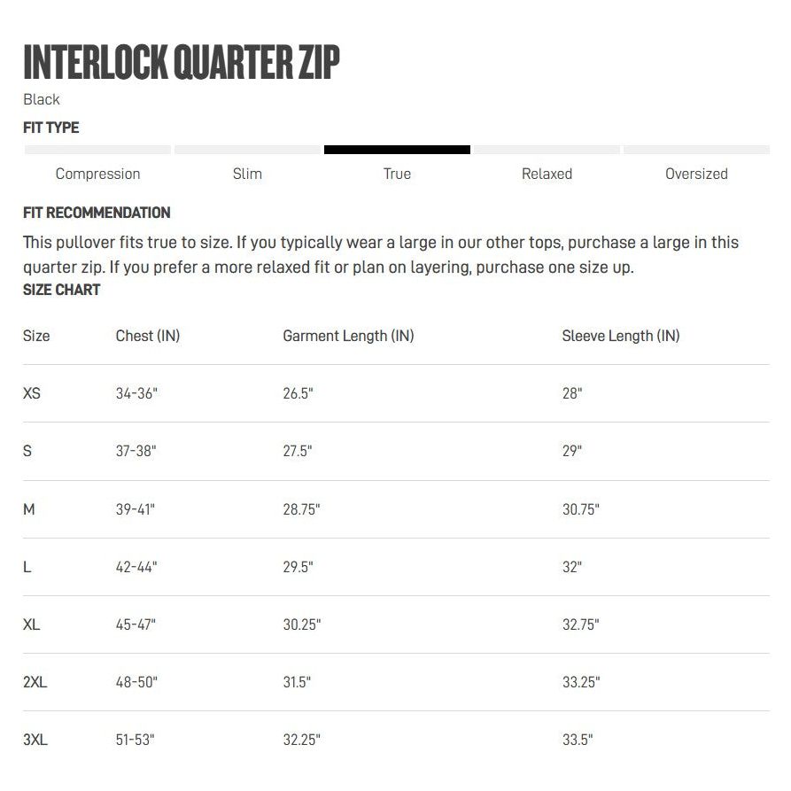 UNRL Men's Interlock 1/4 Zip
