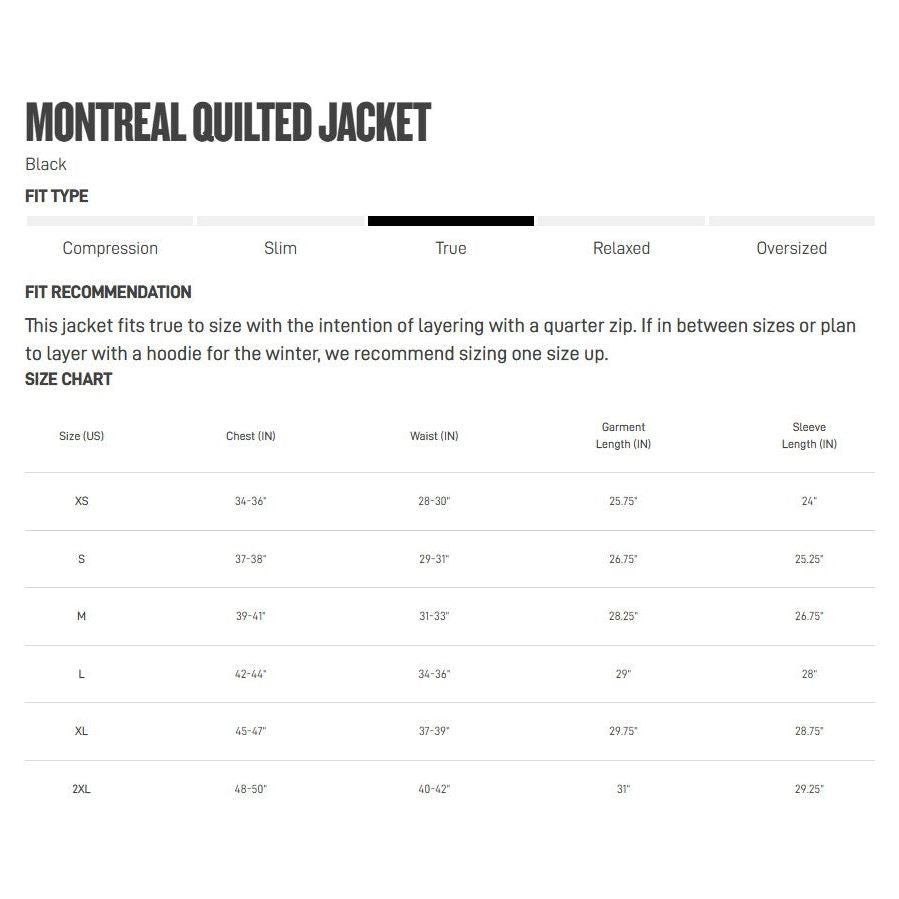 UNRL Men's Montreal Quilted Jacket