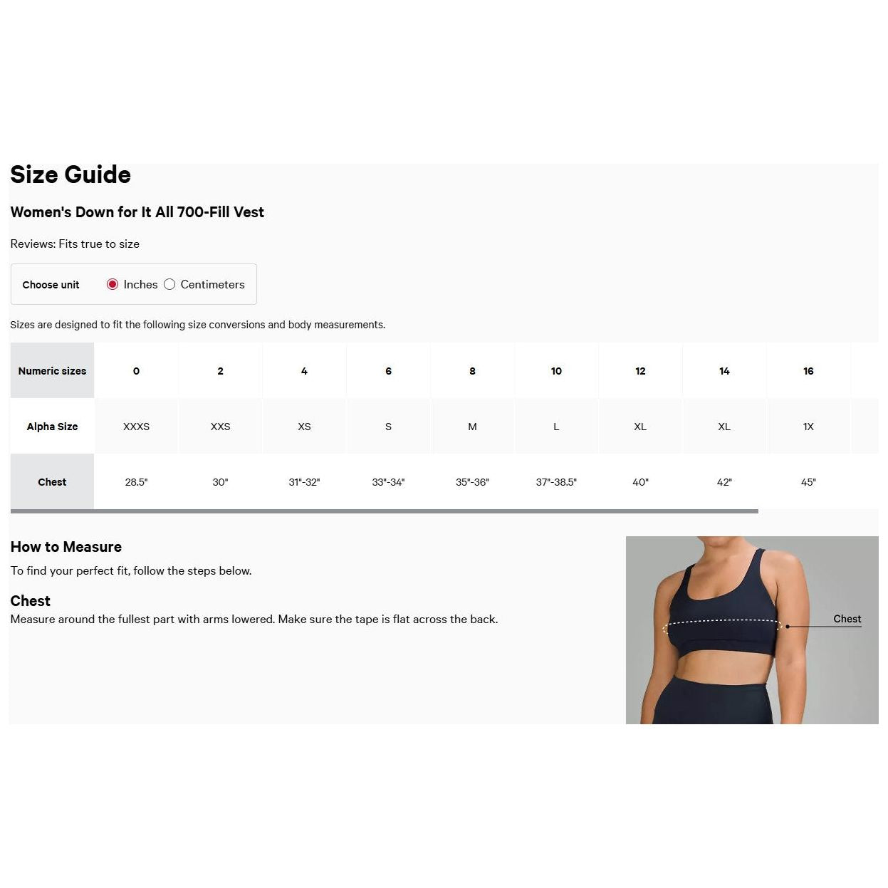 Lululemon Women's Down For It All Vest