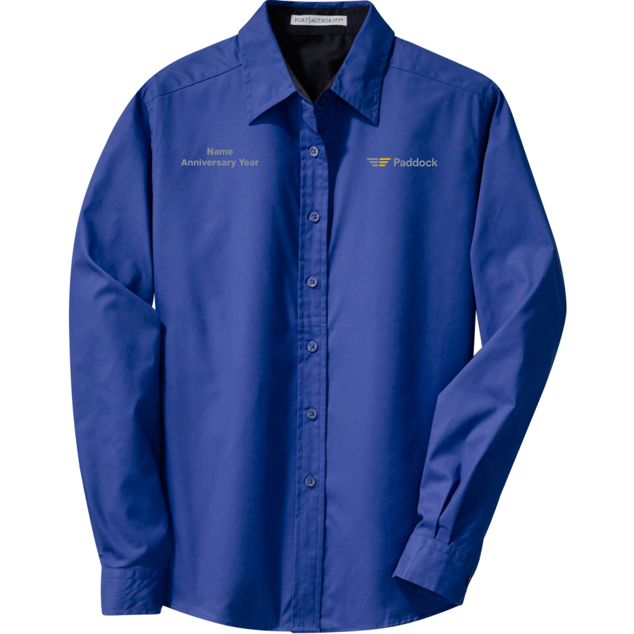Port Authority Ladies Long Sleeve Easy Care Shirt (3 Colors Available)